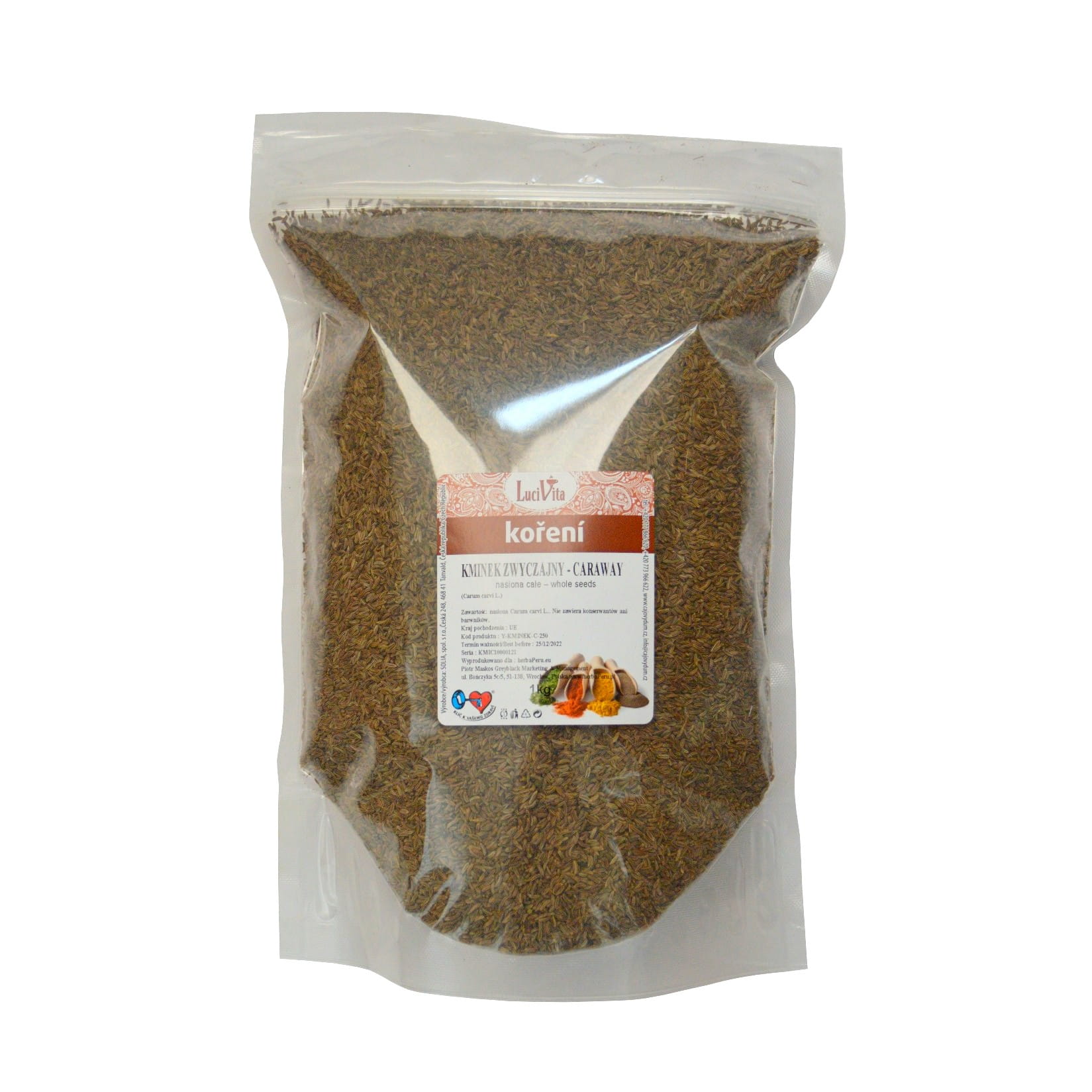 Caraway - whole seeds - 1000g (1kg) [V]