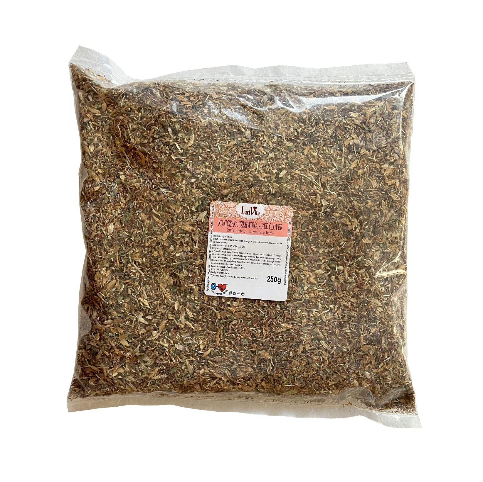 Koniczyna czerwona - kwiat i ziele - 250g