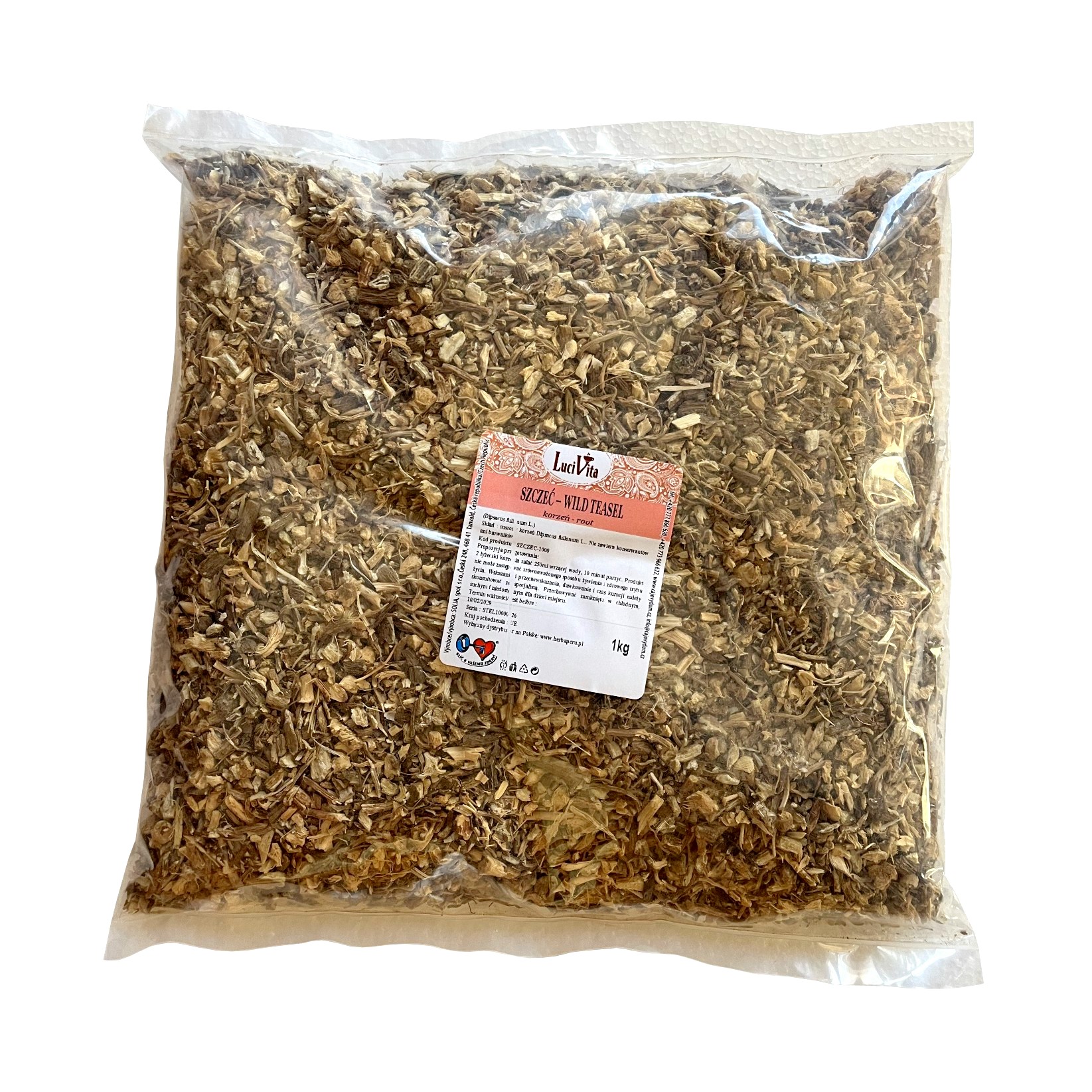 Wild teasel - dried root - 1000g (1kg) [V]