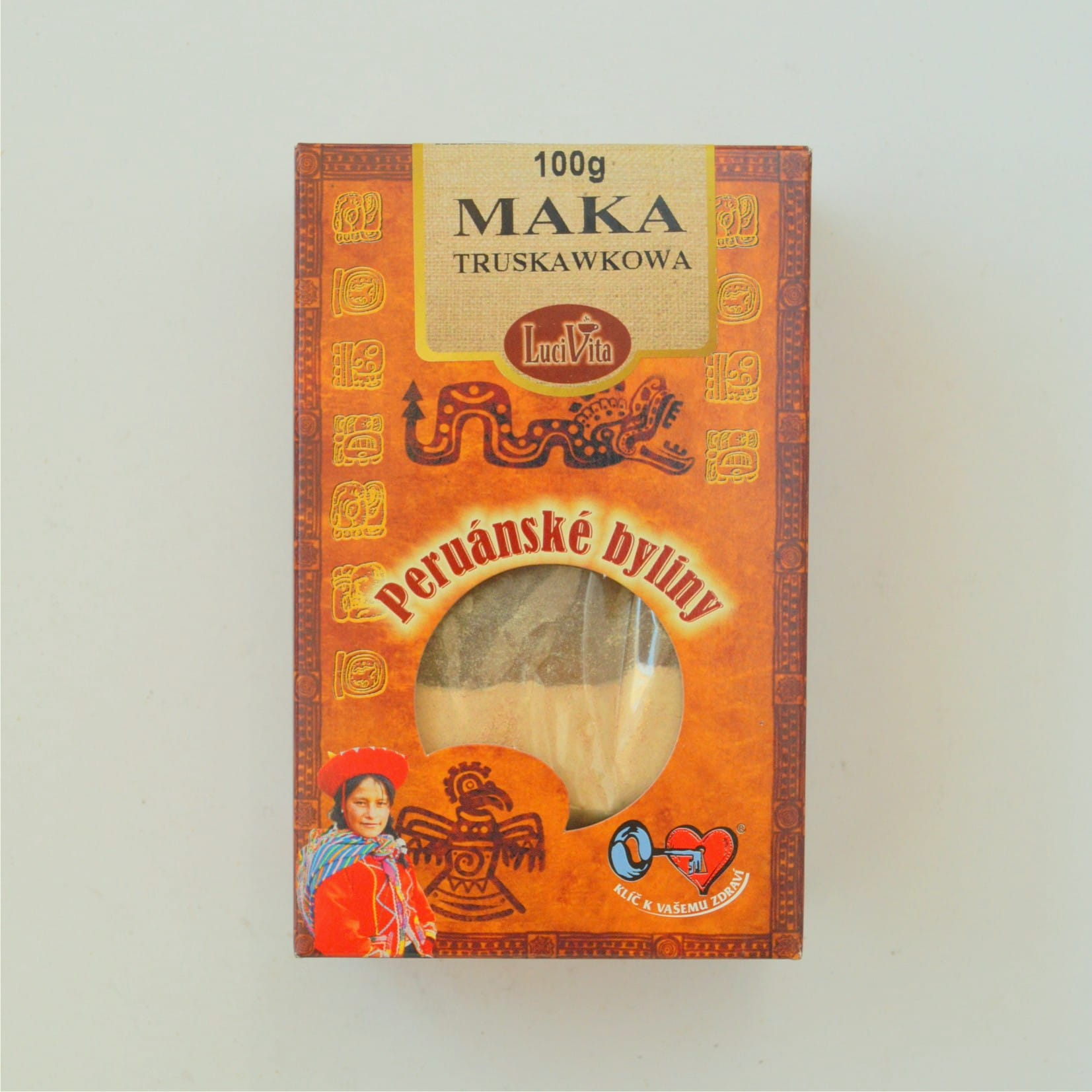 Maca - strawberry flavor - 100g