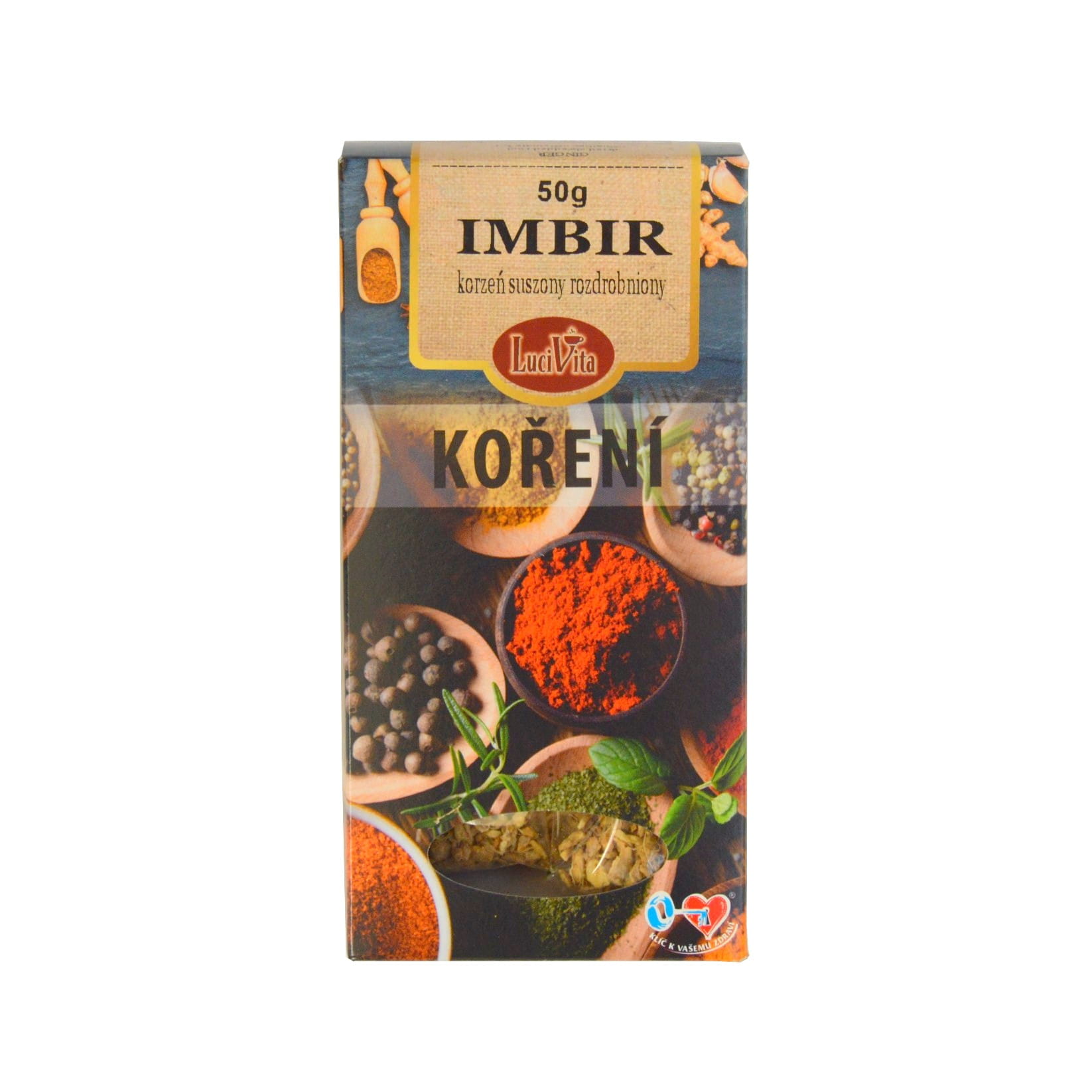 Ginger - dried shredded root - 50g