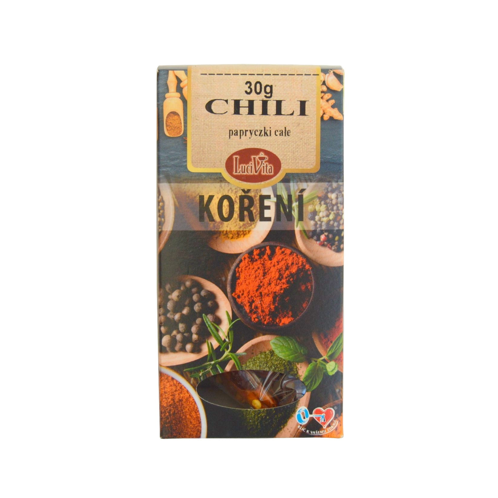 CHILI - whole peppers - 30g