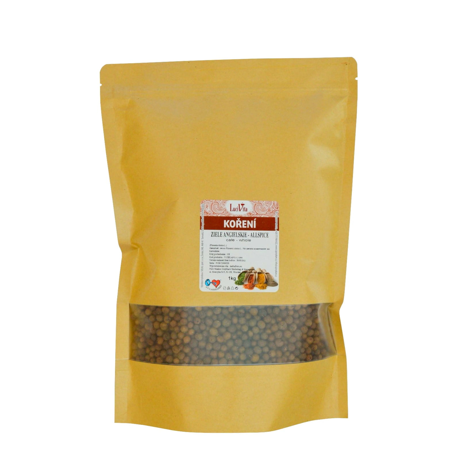 Allspice - whole fruit - 1000g (1kg)