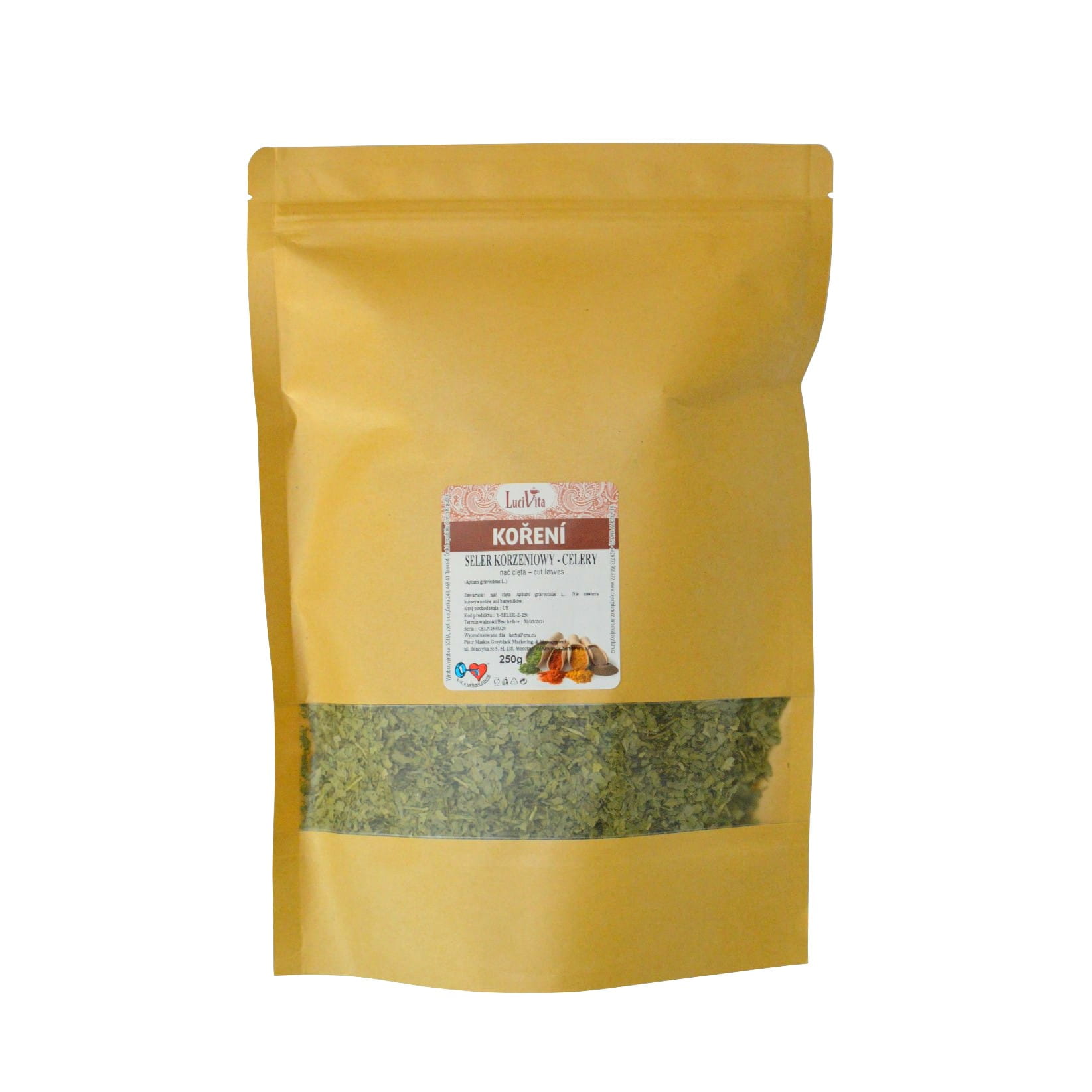 Celery - cut leaves - 250g