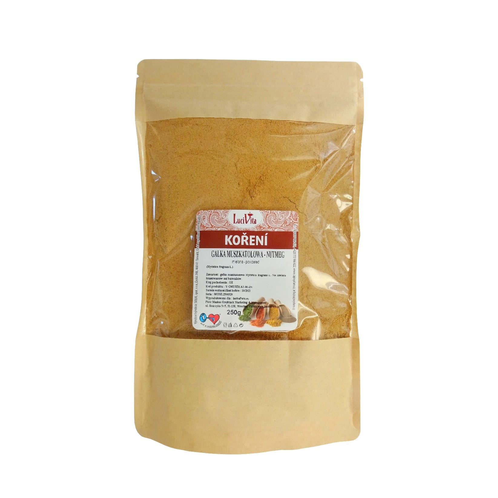 Nutmeg - powdered seed - 250g