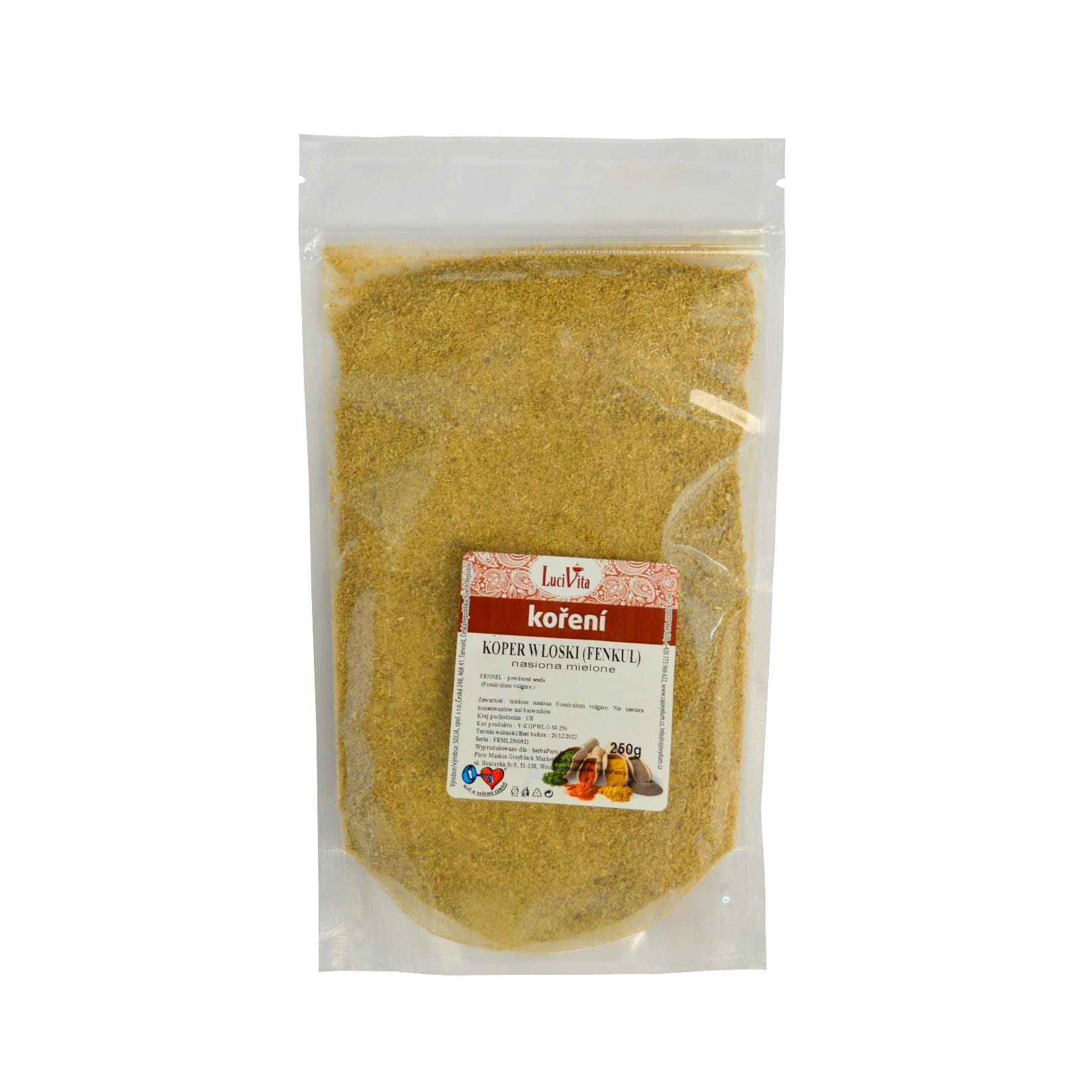 Fennel - powdered seeds - 250g