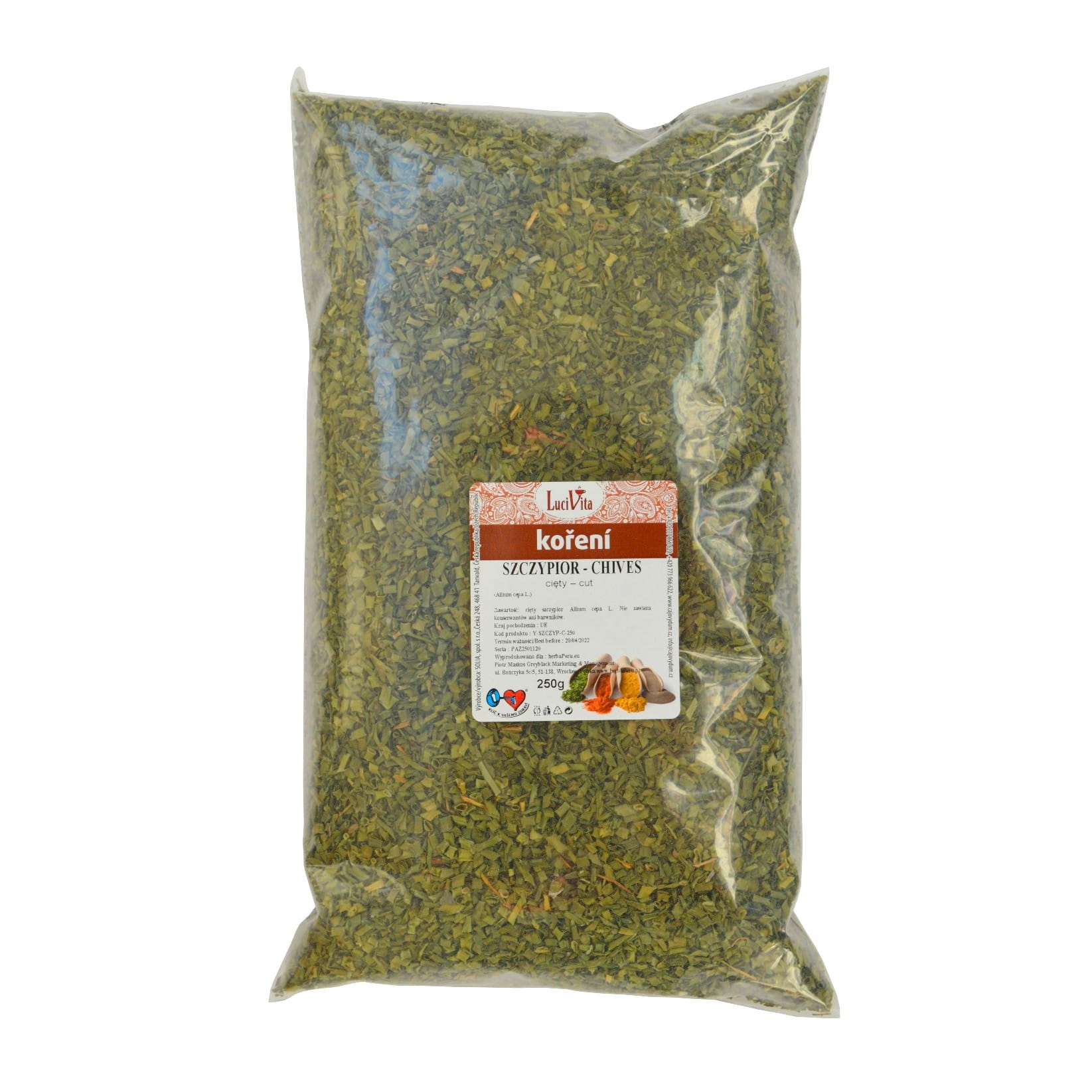 Chives - cut, dried - 1000g (1kg)