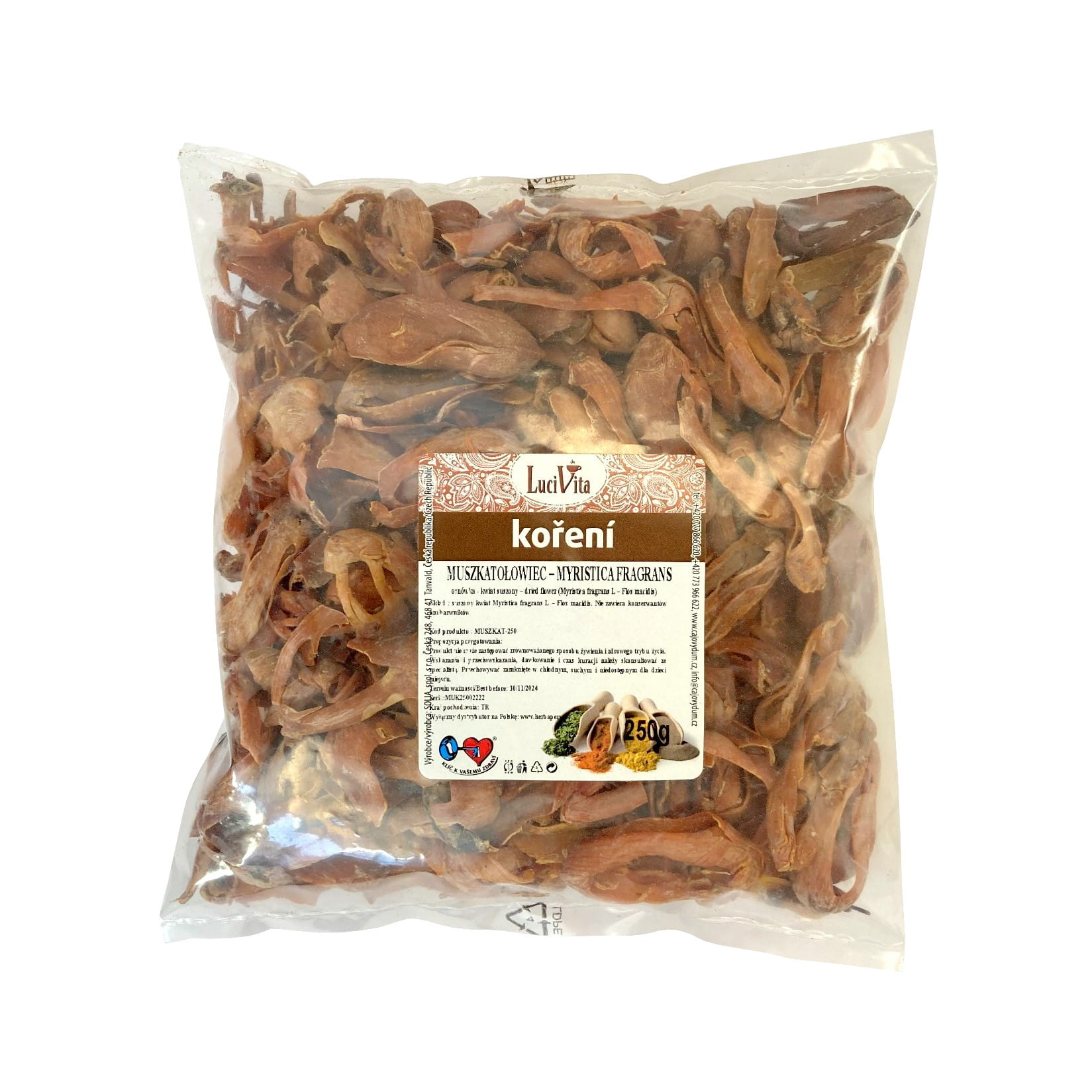 Nutmeg - flower - 1000g (1kg)