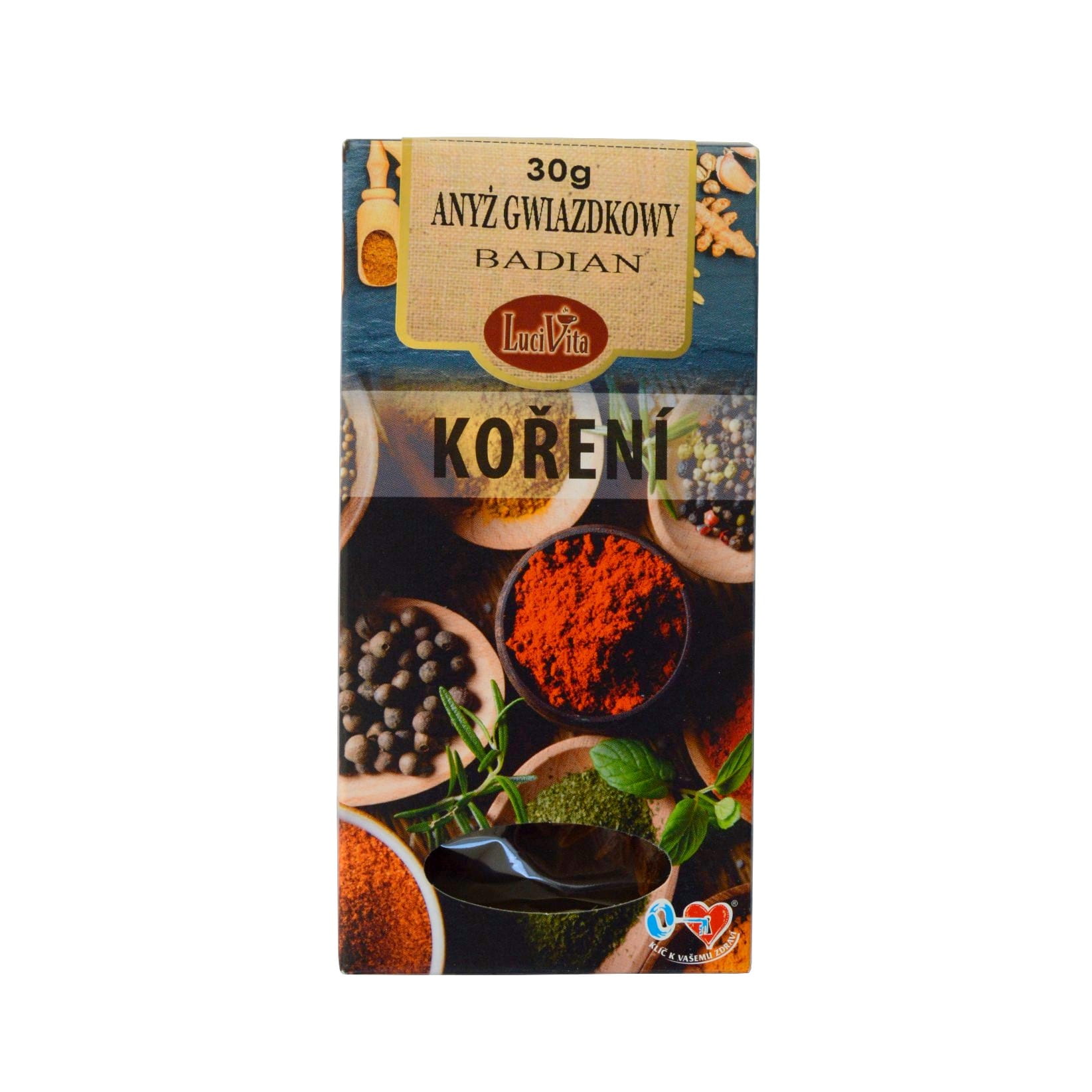 Star anise (badian) - whole fruit - 30g